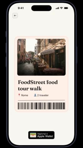 Romly ticket screen
